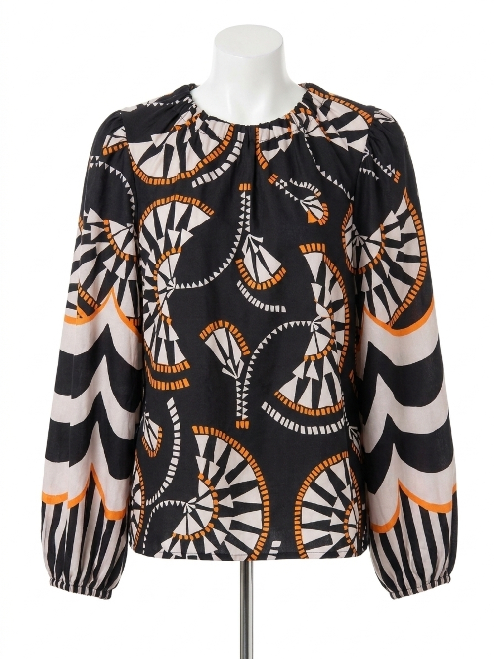 NEW EMILY LOVELOCK women's lily blouse in black